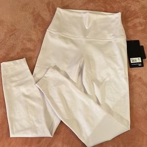 90° Degree white cheetah print leggings • Hi-rise • BNWT